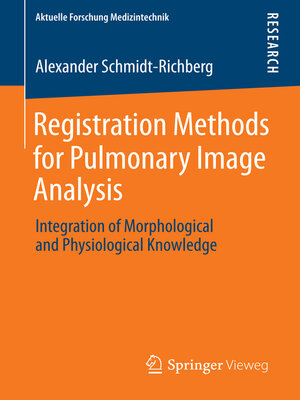 cover image of Registration Methods for Pulmonary Image Analysis